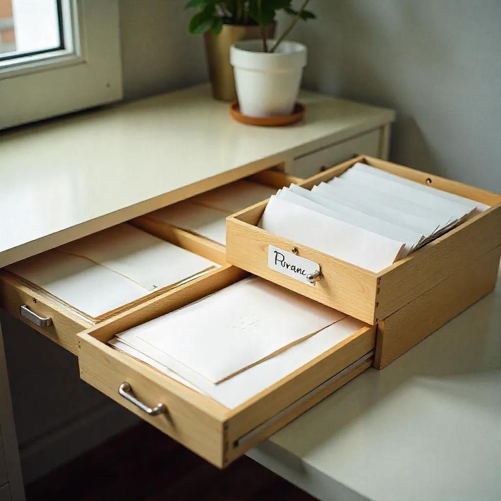 Professional mail sorting station