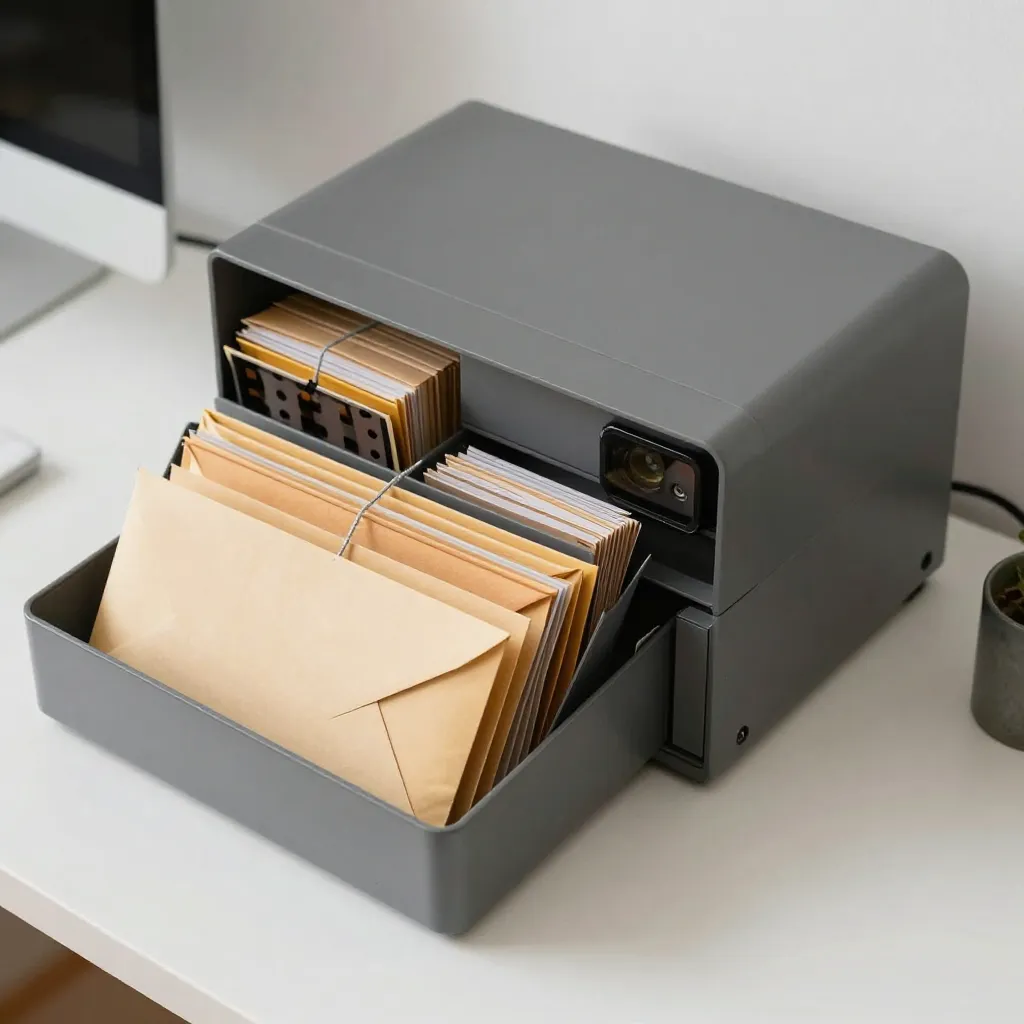 Secure mail storage facility