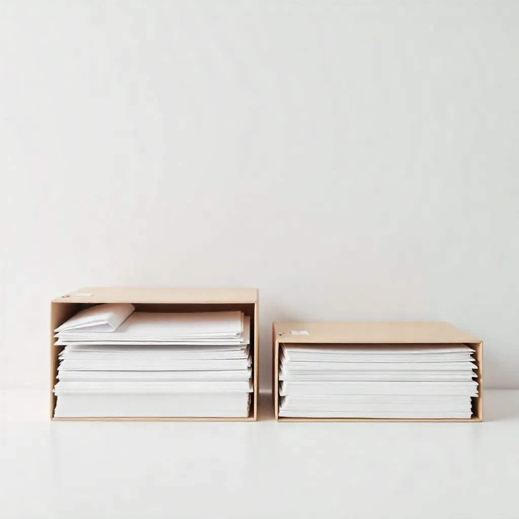 Residential mail sorting and organization system