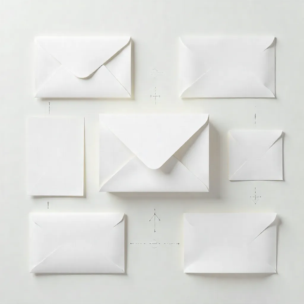 Before - disorganized business mail