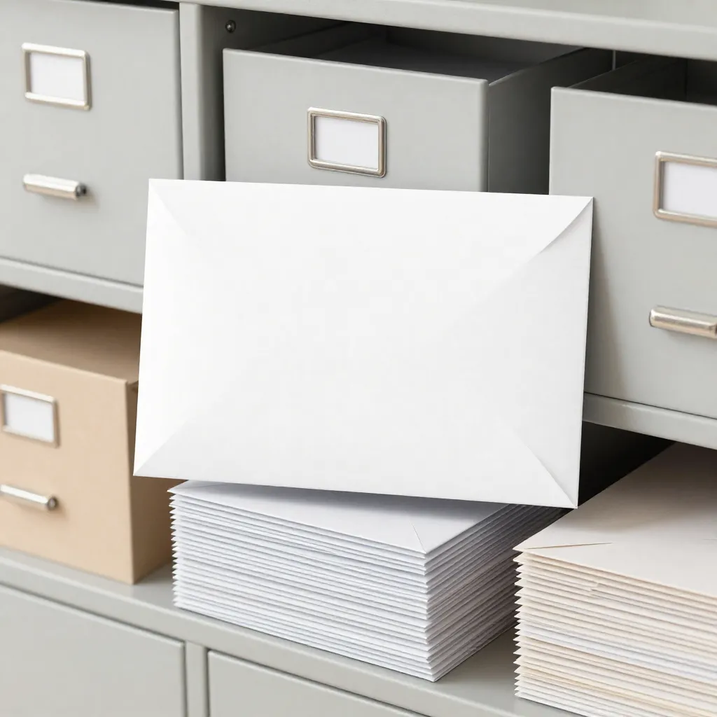 Organized mail filing system result